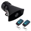 DriSentri 7 Sound Car Siren Vehicle Horn for Cars Trucks Vehicle Motorcycles, Warning Siren Speaker Amplifier Horn 12V 100W view 1