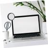 DirectNine Basics 1pc Computer Mirror Screen Mirroring Desktop Monitor Computer Moniter Cubicle Hooks Locker Magnetic Cubical Accessories for Work Desk Rear-View Office Printable Clip view 4