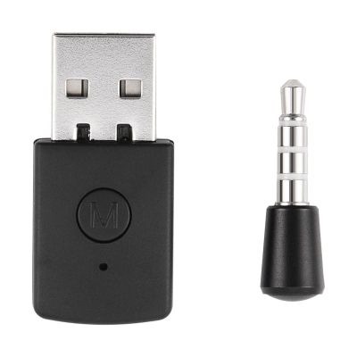 BT 5.1 Mini USB 2.0, Portable USB 5V Powered Adapter/Dongle Receiver and Transmitters 2.4G ISM Band for PS4 Supports A2DP, HFP HSP