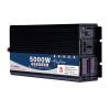 5000W DC 12V/24V/48V/60V/72V Pure Sine Wave Inverter Charger Split Phase DC Input AC Output 110V/220V Low Frequency Solar Power Inverter Converter,48V to 110V view 2
