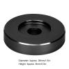 Aluminum 45 RPM Record Adapter for Turntable RPM Record Player, Diameter 38mm Height 8mm, Conversion Sheet Clamp Adapter for Most Large Hole Records(Black) view 2