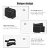 100Pcs Cable Clips Clip S Clip Solar photovoltaic Panel Wire Clip Black Plastic Insulation photovoltaic Panel Wire Fixing Clip for PV Wiring Boat Cable Boat Trailer view 3