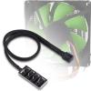 4 Pin PWM PC Fan Hub Power Supply Cable, 4 Pin Male for CPU Fan PC Fans Hub, 4 Pin PWM Fan Hub for Computer Case 4 Pin and 3 Pin Cooling Fans view 2