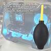 2PCS Dust Ball Remover Cleaner, Manual Rubber Air Pump Dust Blower with Anti Spitting Nozzle, Cleaning Tool for Notebooks, Digital Cameras view 2