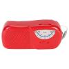 Portable FM AM Radio with High Sensitivity Built in Speaker, Telescopic Antenna for Clear Sound, Vintage Design (Red) view 1