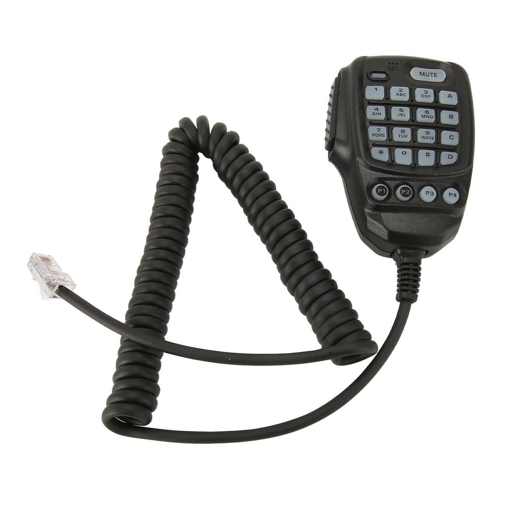2 Way Radio Handheld Speaker Mic for FTM 300DR FT 7900R 8900R - Sturdy, Clear Sound, Easy to Use with Button