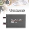 flexman Mini HD SDI to HDMI Converter Adapter, 3G to SDI Full Figh Definition 1080P Signals Adapter with Automatic Resolution Recognition One Way SDI Loop Back Output view 2