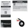 Rockville (1 Blutube WD 70w Bluetooth Tube Amplifier Bundle with (1) RCC14-100-2 Speaker Wire + (2) RockTower 64C Classic Home Audio Tower Speaker + (1) WiFi Receiver (5 Items) view 4