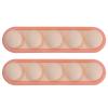Desk Cord Organizer - 2 Pack Mouse Cord Holder - Desktop Cable Holder with Transparent Acrylic Adhesive - SelfAdhesive Charging Data Cable Storage and Finishing Cable Winder () view 2