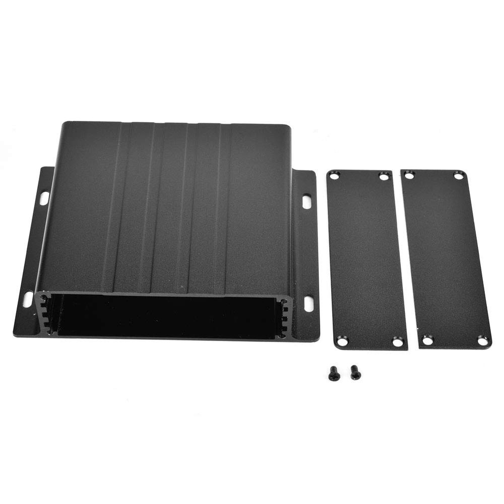 Aluminum PCB Enclosure Box, Electronics Project Case, Cooling Instrument Housing, 31x130x100mm