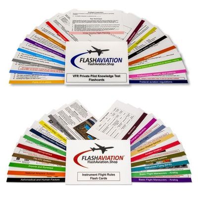 VFR/IFR Flashcards for Oral and Written FAA Exams
