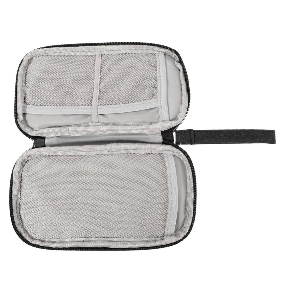 OSALADI Portable Electronic Organizer Pouch for Earphones and Cables Multifunctional Oxford Cloth Travel Case with Design for Chargers and Power Banks