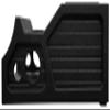 Rockville REC136 12" Center Console Subwoofer Box, Vented, 2.05 Cu Ft, Bed Liner Finish, Precision MDF, for 2007-2013 Chevy/GM Crew Cab Audio Enthusiasts view 4