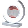 Fodalob Creative Quicksand Painting Ornaments, Semi-Circular Simple Desk Bedroom Bedside Plug-in Lamp Gift (Color : Red, Size : Touch) view 1