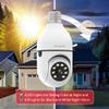 Energizer Connect Smart 1080p HD Outdoor Security Socket Camera with Siren Alarm, Remote Access, Motion Alerts, 2 Way Audio and Night Vision, 2.4GHz Wi-Fi, White view 3