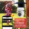 Energizer Connect Smart 1080p HD Outdoor Security Socket Camera with Siren Alarm, Remote Access, Motion Alerts, 2 Way Audio and Night Vision, 2.4GHz Wi-Fi, White view 4