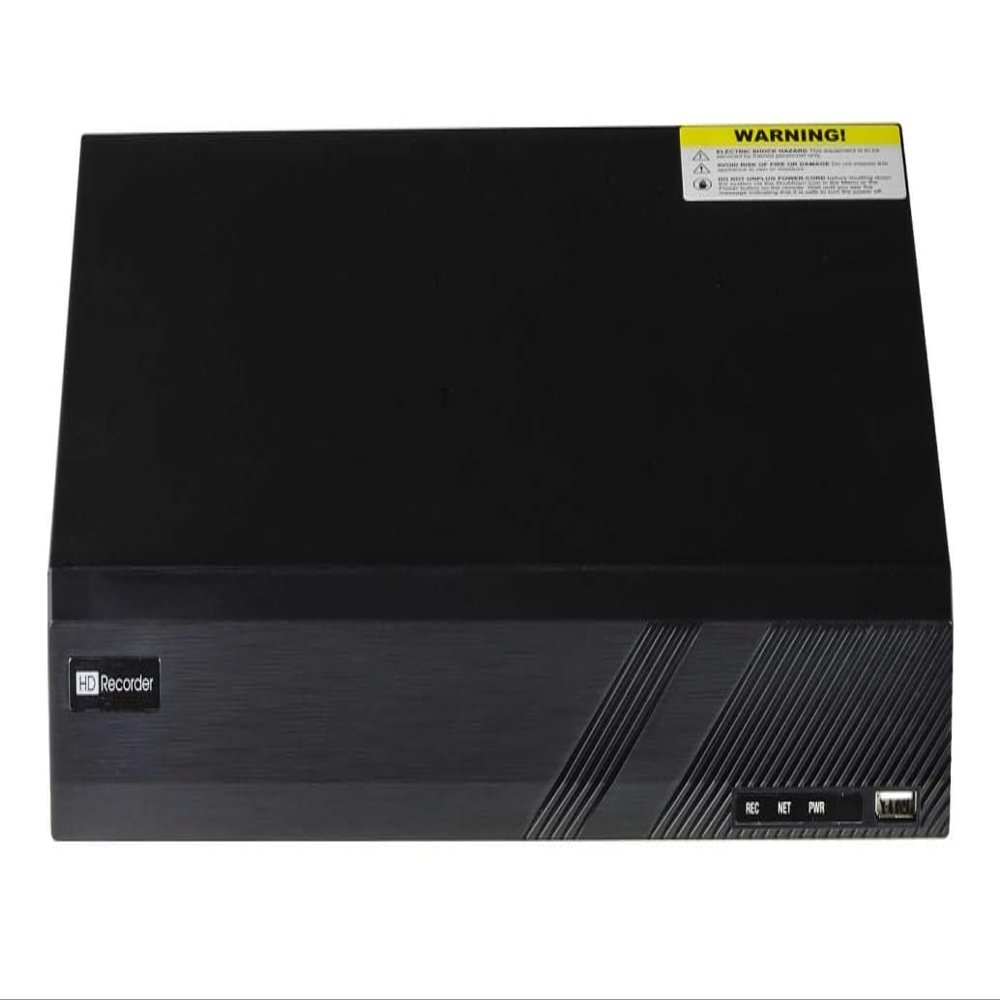 Eyemax SuperLive Plus T Series 4CH 4K CCTV DVR System Suport Cameras Upto 8MP, 4K,for HD-TVI, HD-CVI, HD-AHD, 960H Analog Cameras -2TB HDD-