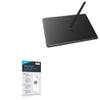 BoxWave Screen Protector Compatible with Huion Inspiroy H430P - ClearTouch Crystal (2-Pack), HD Film Skin - Shields from Scratches view 1