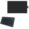 BoxWave Keyboard Compatible with Huion Inspiroy RTM-500 - SlimKeys Bluetooth Keyboard - with Backlight, Portable Slim LED 7 Colors - Jet Black view 1