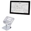BoxWave Stand and Mount Compatible with Allen Bradley VersaView 6300P (21.5 in) [16:9 Aspect Ratio] - Executive VersaView Laptop Stand, Ergonomic Adjustable Viewing Angle Metallic Riser view 1