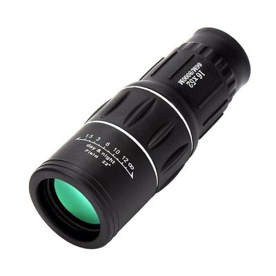 16x52 Waterproof Monocular Dual-Focus Optics Telescope Bak4- Prism for Bird Watching Hunting Monitoring & Hiking Dual-Focus Monocular for Birds Low Light Monocular Gift