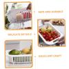 WHAMVOX Extendable Sink Drain Basket 2 Pack Round Cornered Easy to Clean for Vegetable Fruit Washing view 4