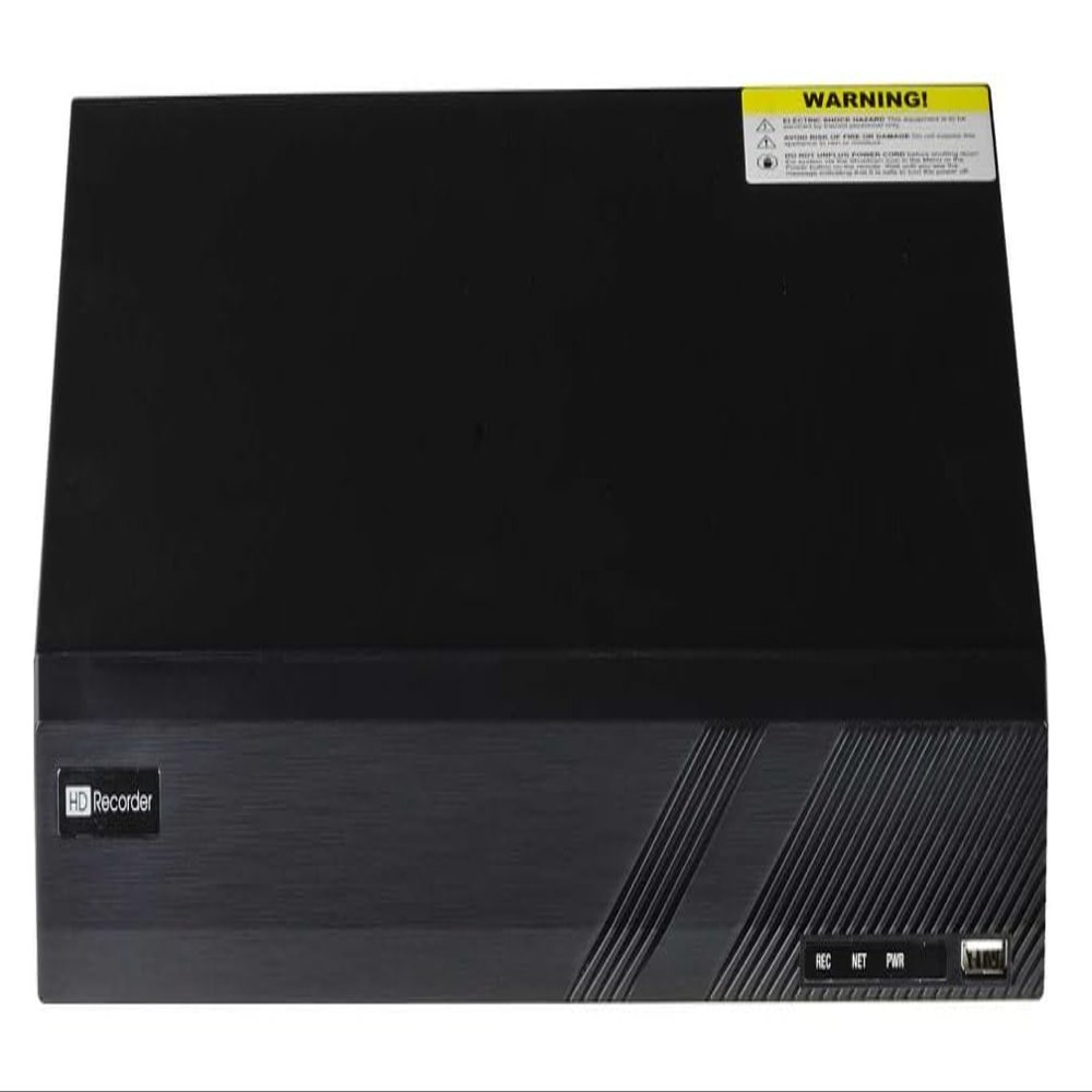 Eyemax SuperLive Plus T Series 8CH 4K CCTV DVR System Suport Cameras Upto 8MP, 4K,for HD-TVI, HD-CVI, HD-AHD, 960H Analog Cameras TVST TE2708-N5-8TB HDD-