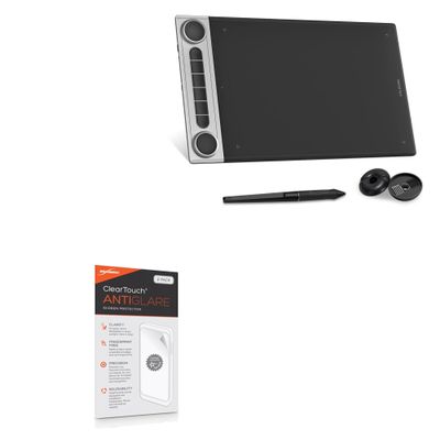 BoxWave Screen Protector Compatible with Huion Inspiroy Dial 2 - ClearTouch Anti-Glare (2-Pack), Anti-Fingerprint Matte Film Skin