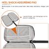 Power Bank Organizer Case Portable Oxford Cloth Earphone and Cable Pouch for Travel Lightweight and Storage Zipper Closure and Hand Strap view 3