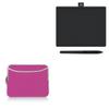 BoxWave Case Compatible with Huion Inspiroy RTS-300 - SoftSuit with Pocket, Soft Pouch Neoprene Cover Sleeve Zipper Pocket - Flamingo Pink view 1