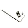 3-Piece Set Kwik Thumb Stud Fits for Buck 110, Stainless Steel Push Knife Nail with Allen Wrench and Screw (Size : A Golden) view 1
