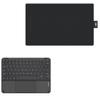 BoxWave Keyboard Compatible with Huion Inspiroy RTM-500 - SlimKeys Bluetooth Keyboard with Trackpad, Portable Slim TouchPad - Jet Black view 1