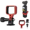 Expansion Adapter for DJI OSMO Pocket 3, Metal Mount Adapter Gimbal Head Camera Fixed Frame Bracket Holder, Portable Outdoor Accessories (Red) view 1