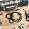ibasenice 30pcs Cassette Player Rubber Belts for Recorder Repair Replacement for Smooth and Noise Reduction Suitable for Cd Players DVD Drives and Tape Machines view 3