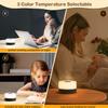 JUSHENG Nursery Night Light for Baby, Battery Powered LED Portable Light Dimmable Touch Night Light with 3CCT Function, Bedside Lamp for Breastfeeding, Newborn, Black, CG0025BK view 4