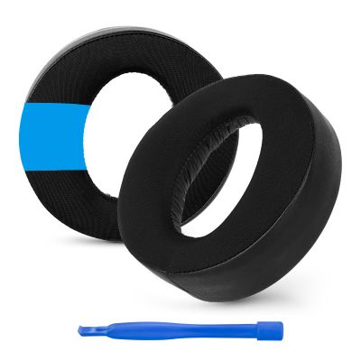 Linkidea Replacement Ear Pads Compatible with Sony PlayStation 5 Pulse 3D, PS5 Pulse 3D Wireless Headphones, Ear Cushions (Cooling-Gel/Black)