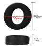 Linkidea Replacement Ear Pads Compatible with Sony PlayStation 5 Pulse 3D, PS5 Pulse 3D Wireless Headphones, Ear Cushions (Cooling-Gel/Black) view 4
