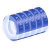 KCMYTONER 5PK 1/2 Embossing Label Tape Compatible for DYMO 521206 White on Blue 3D Plastic Labels Used in Organizer Xpress Pro 1575 1595, Office Mate II 1540 154000, MoTEX E101 E404 Label Makers view 1
