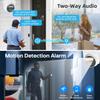 8CH 2K Wireless WiFi Home Security Camera System with 8 Cameras, Full HD 5MP CCTV Water Proof Surveillance Camera Kit with Two Way Audio, Color Night Vision, Human Detection view 3