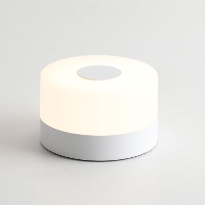 JUSHENG Baby Night Lights for Nursery, 3 Color Temperature Selectable & Dimmable, Rechargeable LED Bedside Lamps Touch Light for Nightstand, Breastfeeding, Nighttime Diaper Changes, White