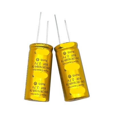 2.7V60F Farad Capacitor Original 2.7V 60F supercapacitor Energy Storage Backup Power Supply Capacitor