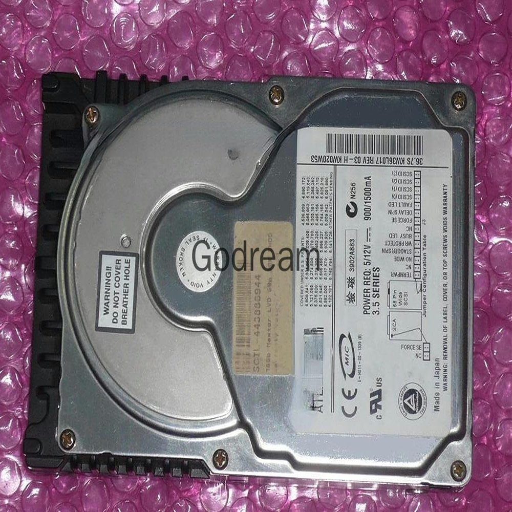 RKEBK for 36.7S KW36L017 10K III 68 Pin SCSI Hard Disk