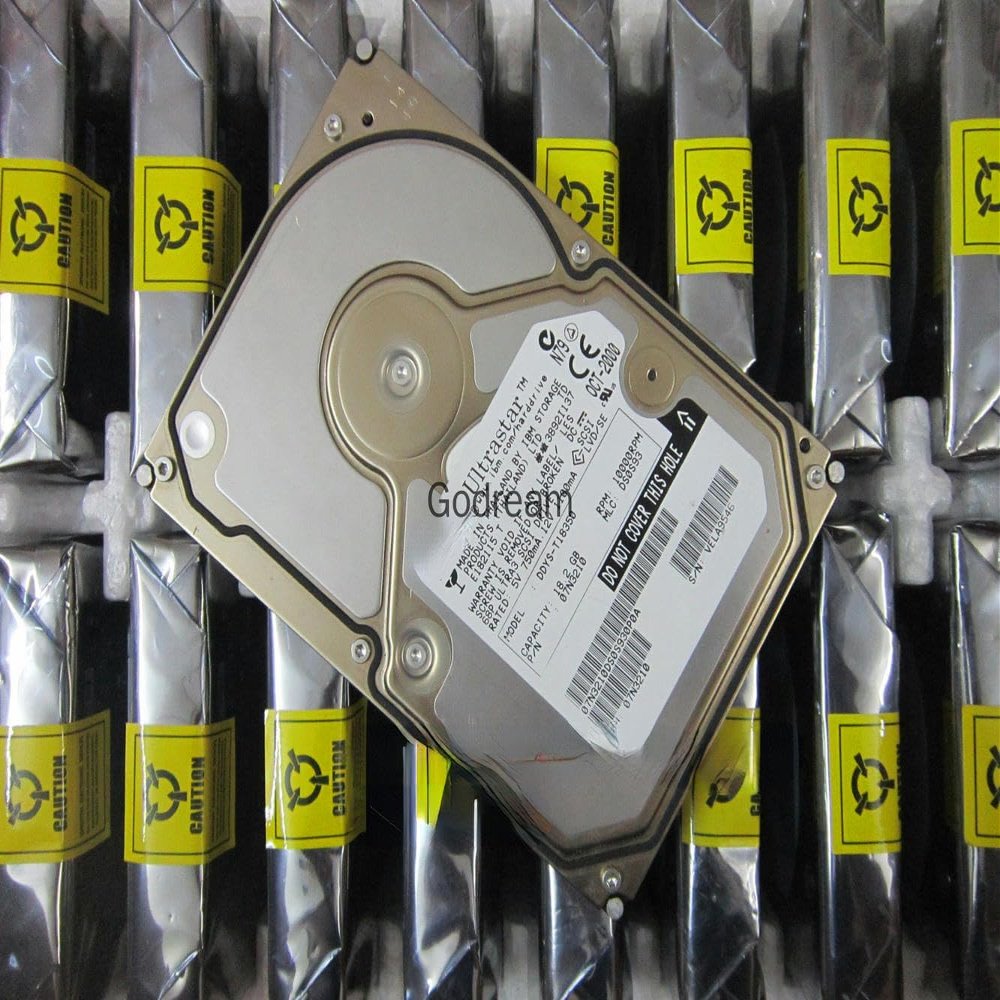 RKEBK for DDYS-T18350 18G/18.2G 10K U160 68 Pin SCSI Hard Disk 07N3210 68P