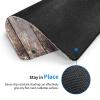Mouse Pad Brown Wood Mouse Pads for Desk Non-Slip Rubber Base Square Gaming Mousepad Mat for Computer Home Office view 2