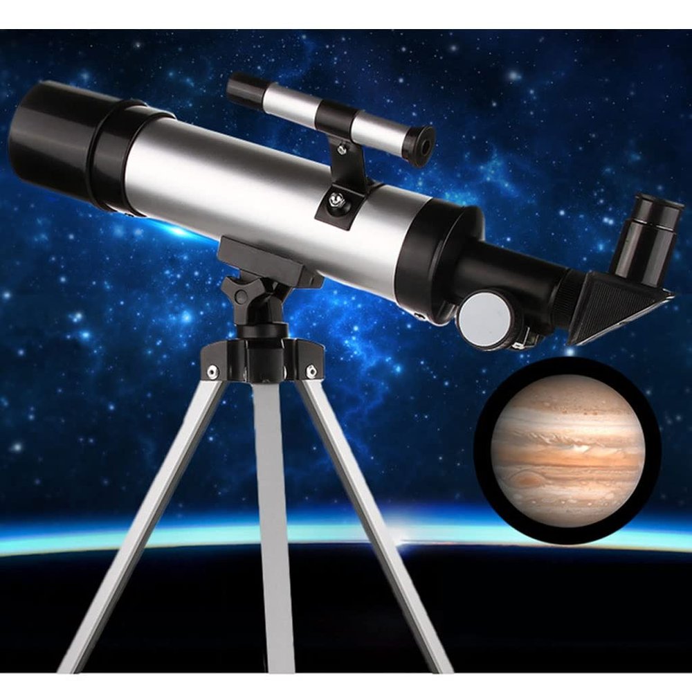 Telescopes for Astronomy Beginners,50MM Objective Lens,Beginner Level Astronomical Travel Telescope, Great Astronomy Gift for Kids to Explore Moon Space