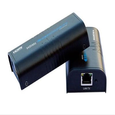 1080P@60Hz HDMI Extender Over IP Ethernet, Up to 394ft (120m), Direct 1 to 1 Extender Over CAT5e/6 or 1 to Many Over Gigabit Switch, Network LAN, HDMI Over IP,for HDTV