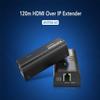 1080P@60Hz HDMI Extender Over IP Ethernet, Up to 394ft (120m), Direct 1 to 1 Extender Over CAT5e/6 or 1 to Many Over Gigabit Switch, Network LAN, HDMI Over IP,for HDTV view 4