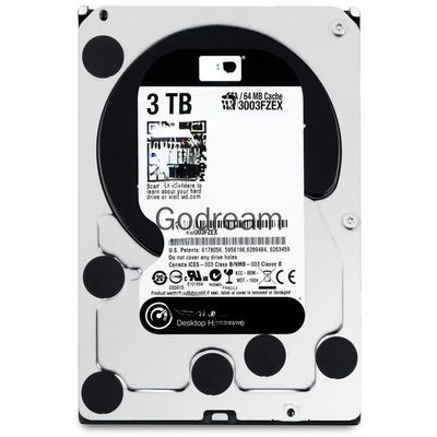 RKEBK 3003FZE 3.5-Inch 3T Desktop Computer Enterpri Black Disk