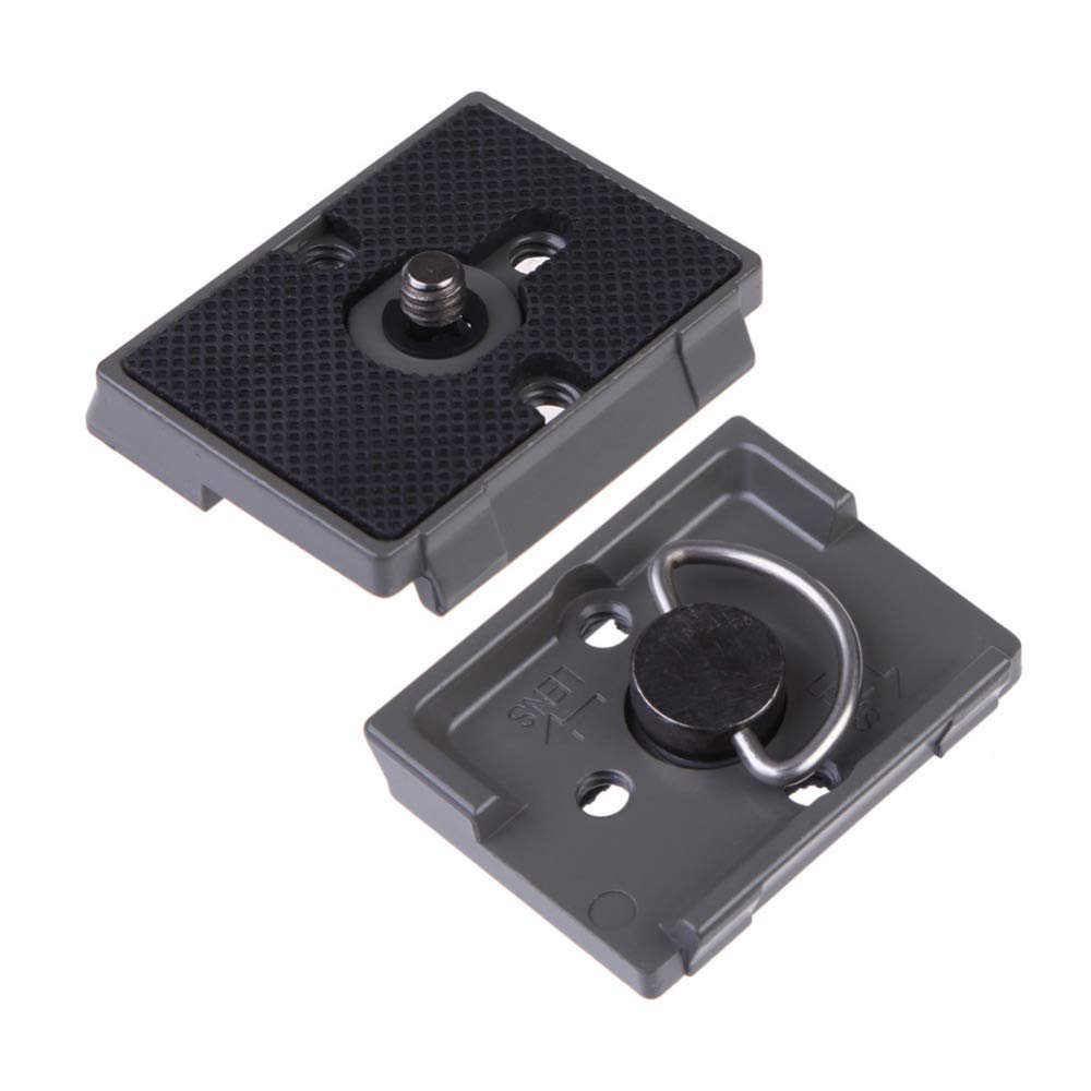 2 Pack SLR Camera Tripod Head 200PL-14 Quick Loading Release Plate for Manfrotto Photography Accessories (200PL-14A)