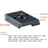 2 Pack SLR Camera Tripod Head 200PL-14 Quick Loading Release Plate for Manfrotto Photography Accessories (200PL-14A) view 2